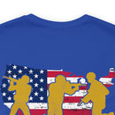 Honoring Courage: Veteran of the United States Army Military Design T-Shirt