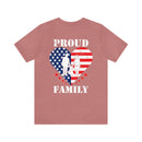 Proud Family Legacy: Military Design T-Shirt Celebrating Service and Unity