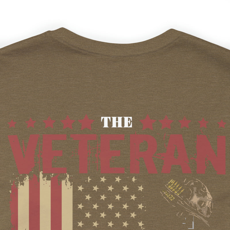 Guardians of Freedom: Military Design T-Shirt Celebrating Veterans and the Gift of Liberty