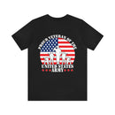 Pride in Service: 'Proud Veteran of the United States Army' Military Design T-Shirt