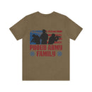 Proud Army Family: Military Design T-Shirt Celebrating Our Strength and Unity
