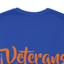American Heroes: Veterans, True Patriots" Military Design T-Shirt
