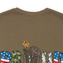 Proud Veteran: Military Design T-Shirt - Wear Your Service with Honor!