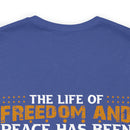 Freedom's Ambassador: Military Design T-Shirt - Brought to You by a Veteran