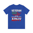 United States Army Veteran: Military Design T-Shirt Honoring Service and Sacrifice