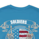 Wisdom in Service: Military Design T-Shirt Celebrating Soldiers' Critical Thinking