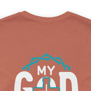 MY GOD IS STRONGER THAN PTSD Design Lightweight Retail Fit T-Shirt