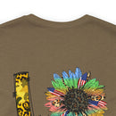 Love & Honor: Military Design T-Shirt Celebrating Unity and Courage