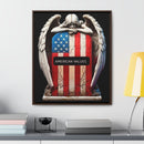 Guardian’s Grief” Framed Canvas