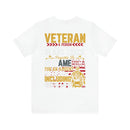 Blank Check Warriors: Honoring the Veteran - Military Design T-Shirt