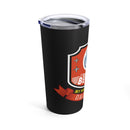 Bulletproof Pride - 20oz Tumbler: Standing Behind My Police Officer Daughter