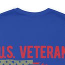 U.S. Veteran: Military Design T-Shirt - I Walked the Walk, Defending Our Nation