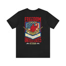Freedom Comes at a Price: Military Design T-Shirt - United States Veteran Tribute