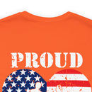 Proud Family Legacy: Military Design T-Shirt Celebrating Service and Unity