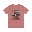 Proud Veteran: Military Design T-Shirt - Wear Your Service with Pride!