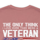 Grandpa and Veteran: Military Design T-Shirt Celebrating Love and Legacy