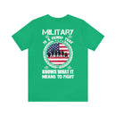 Family of Warriors: Military Design T-Shirt Embracing the Spirit of Battle