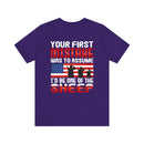 Guardian of Independence: Military Design T-Shirt Asserting Individuality and Defiance of Assumptions