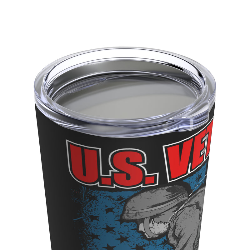 Forever Grateful: Commemorate Your Beloved Veteran with our 20oz Military Design Tumbler