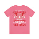 Fearless and Faithful: Military Design T-Shirt - Strong, Courageous, and Committed Veteran