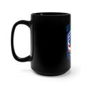 U.S. Army Veteran: 15oz Military Design Black Mug - Honor and Pride in Every Sip!