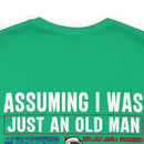 Underestimate No More: Military Design T-Shirt - U.S. Veteran, Proving Age Doesn't Define Valor