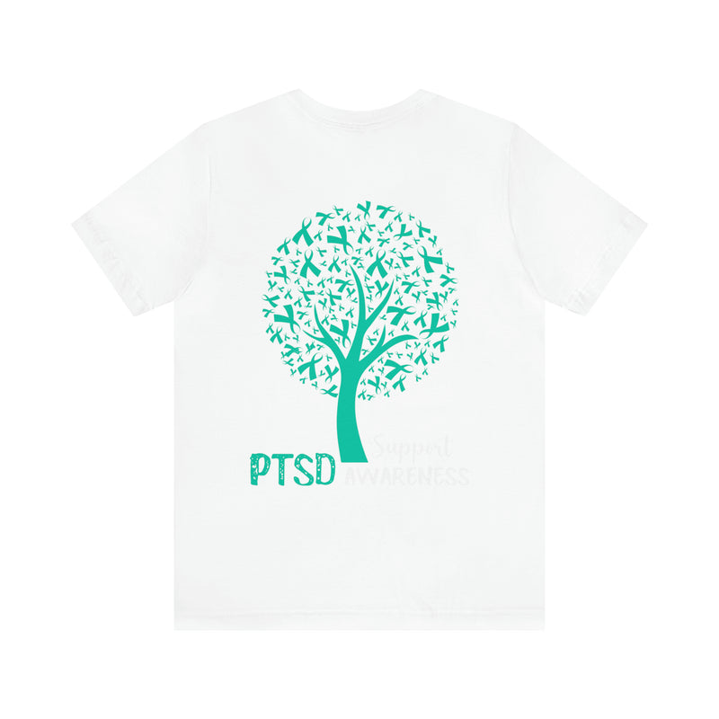 Raise PTSD Awareness with our Unique Tree Design T-Shirt