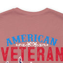 USA-Made Valor: Military Design T-Shirt - American Veteran, Serving with Honor