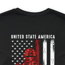 Honoring All Who Served: United States America Veteran's Day - Military Design T-Shirt