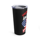 Army Strong: Proud Dad of an Awesome Soldier - Military Design Tumbler, 20oz