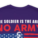 The Heart of the Army: Military Design T-Shirt - Soldiers Make the Army, Army Makes the Difference