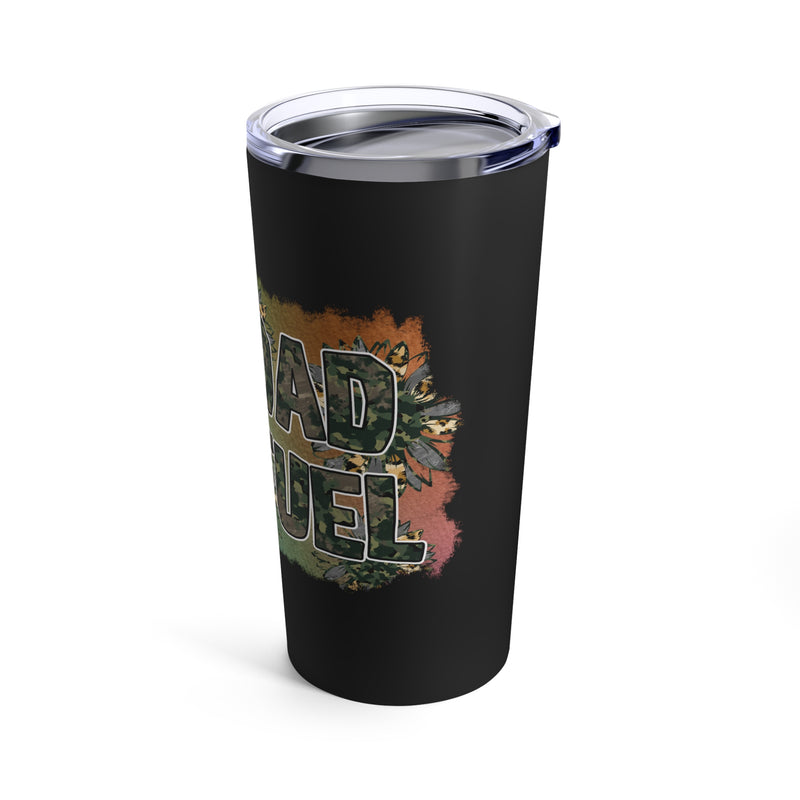 Dad Fuel - 20oz Military Design Tumbler: Powering Fatherhood with Style