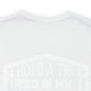 Heartfelt Heroes: Military Design T-Shirt - Honoring Veterans on Their Special Day!