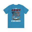 Noble Defenders: Military Design T-Shirt Celebrating the Army's Honor and Bravery