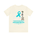 Patriotic Military PTSD Awareness: Support Our Heroes T-Shirt