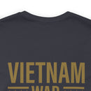 Proud Vietnam War Veteran: Military Design T-Shirt Commemorating Courage and Sacrifice