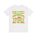 Soul of Valor: Military Design T-Shirt for Courageous Warriors