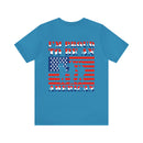 Proud to Be an American: Military Design T-Shirt Celebrating Patriotism