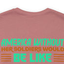 Americh: United with Our Angels - Military Design T-Shirt Honoring Guardians of Freedom
