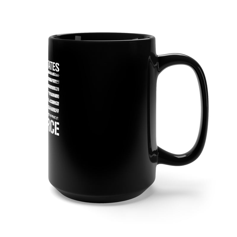 United States Air Force 15oz Military Design Black Mug: Embracing the Wings of Freedom