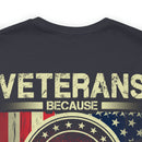 Veterans: American Heroes - Military Design T-Shirt for Patriotism and Appreciation