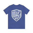 Heartfelt Heroes: Military Design T-Shirt - Honoring Veterans on Their Special Day!