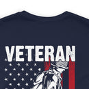 United States Army Veteran: Proudly Served - Military Design T-Shirt