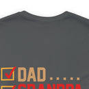 Dad, Grandpa, Veteran: Military Design T-Shirt Celebrating Family Heroes!