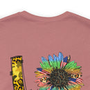 Love & Honor: Military Design T-Shirt Celebrating Unity and Courage