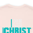 Soft cotton and quality print With Christ Fighting PTSD Awareness T-Shirt
