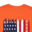 US Vector: Military Design T-Shirt Celebrating American Pride and Strength