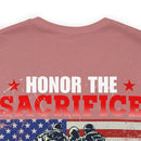 Remembering Sacrifice, Honoring Service: Military T-Shirt with Inspiring Design