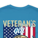 Veteran's Girl: Keep Back 200 Feet - Military Design T-Shirt with Attitude and Pride