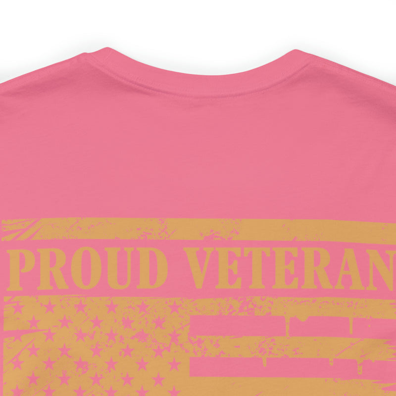 Proud U.S. Army Veteran: Military Design T-Shirt - Wear Your Valor